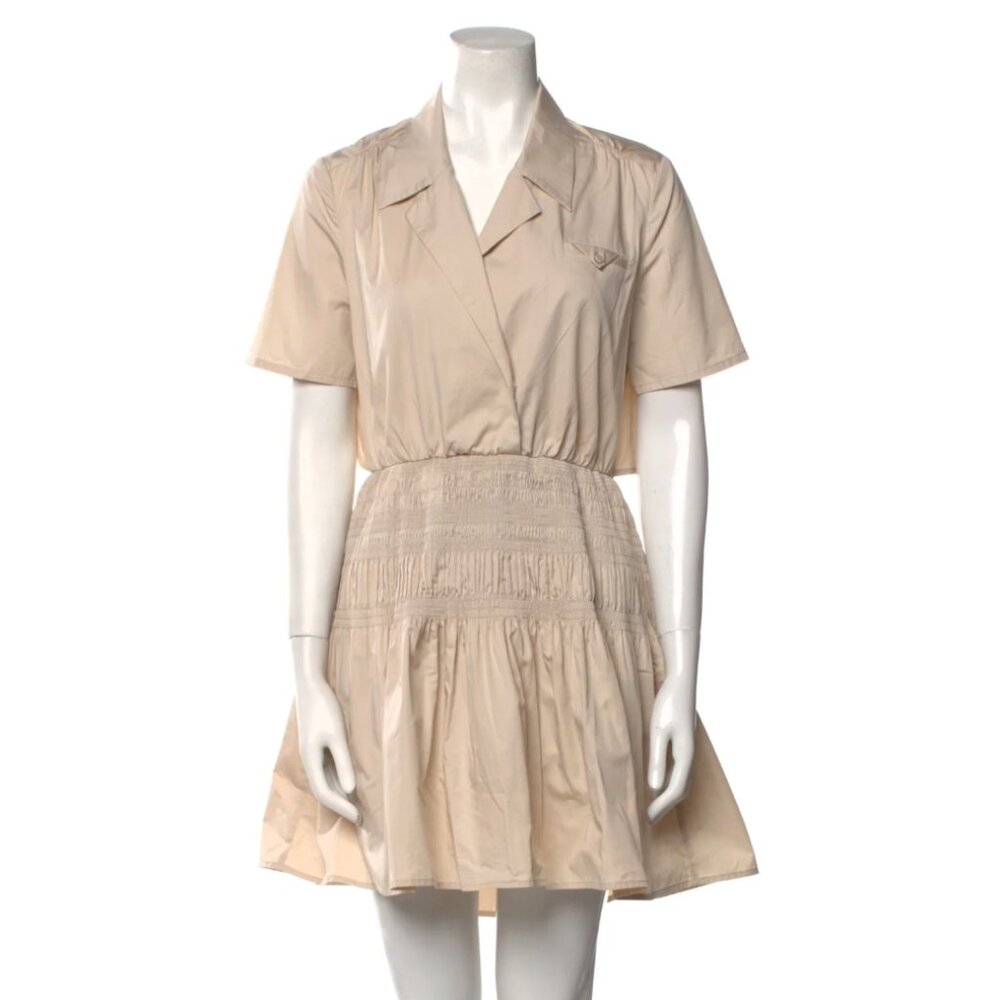 Self-Portrait Trench Mini Dress
